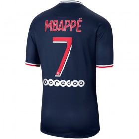 Goedkope Paris Saint Germain Kylian Mbappé 7 Thuisshirt 2020/21